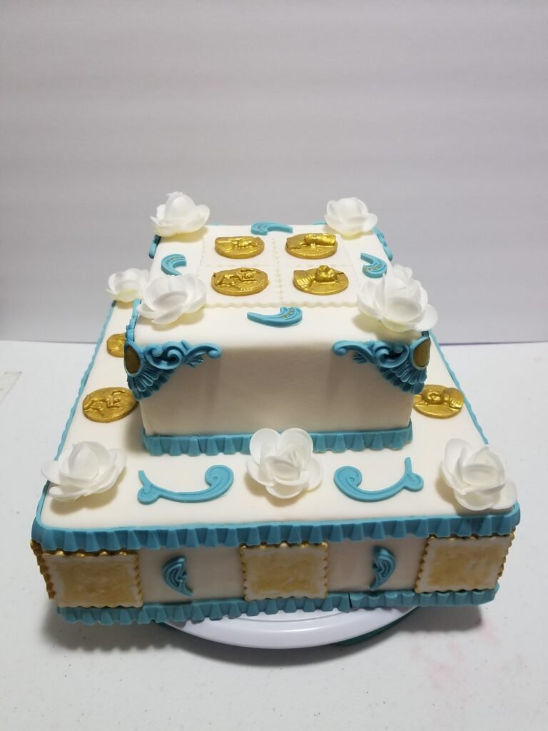 Custom Egyptian-Themed Celebration Cake