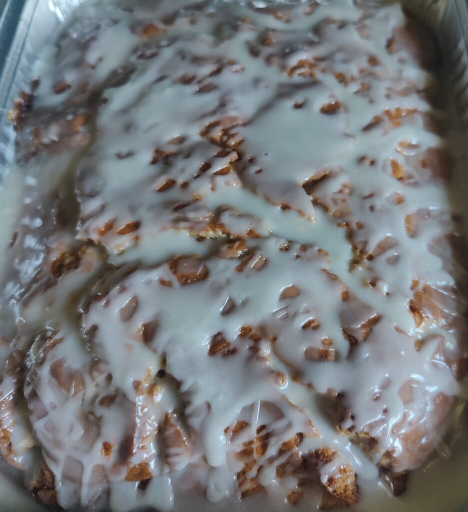 Honey Bun Pound Cake