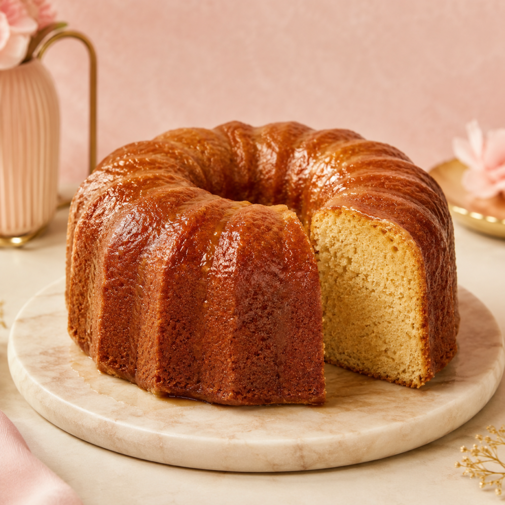 Rum Whole Pound Cake